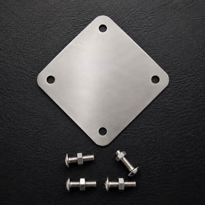 Slingerland Bass Drum Blanking Plate Stainless Steel image 1