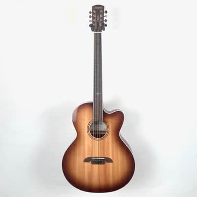 Alvarez ABT60CE8 Artist Baritone 8-String Acoustic Electric Guitar Shadowburst image 2