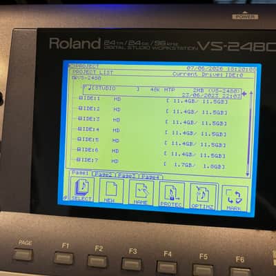 Roland VS-2480DVD LOADED w 1x VS8F-3 w Roland PLUGIN suite 3x VS8F-2 cards image 17