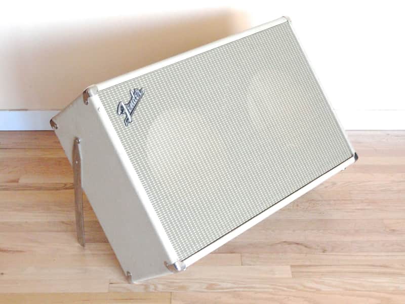 2x12 Blonde Custom Cab w/Gold Sparkle Grill & Fender Hardware Bassman Bandmaster image 1