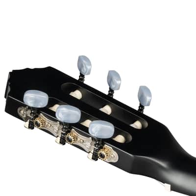 Ortega RCE125SBK-3/4 Family Series Spruce Top Thinline Body Cutaway 3/4 Size Nylon 6-String Classical Acoustic-Electric Guitar w/Gig Bag image 17