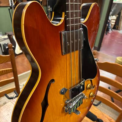 1966 Gibson EB-2 Sunburst image 5