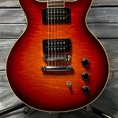 Used Hamer USA 1985 Double Cutaway Sunburst Special Electric Guitar with Hamer Case image 1
