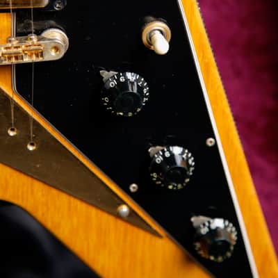 Gibson Flying V Heritage Korina 1983 Vintage Electric Guitar Pre-Owned image 8