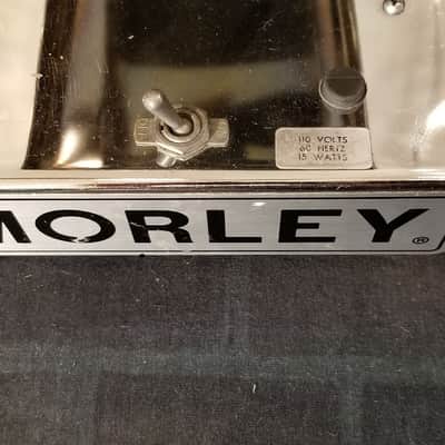 Morley WVO Vintage Wah/Volume 70s Chrome image 3