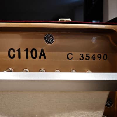 Yamaha C110A early 2000's - Polished Ebony image 2
