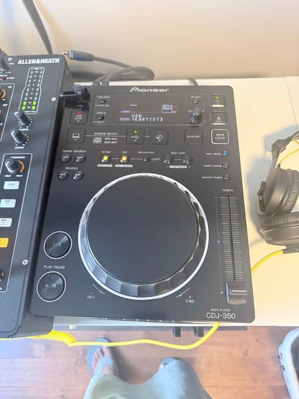 Pioneer CDJ 350 2010 - Black Bild 1