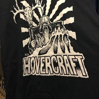Hovercraft Caribou Wizard T Shirt - Small - free ship USA 2018 Black image 1