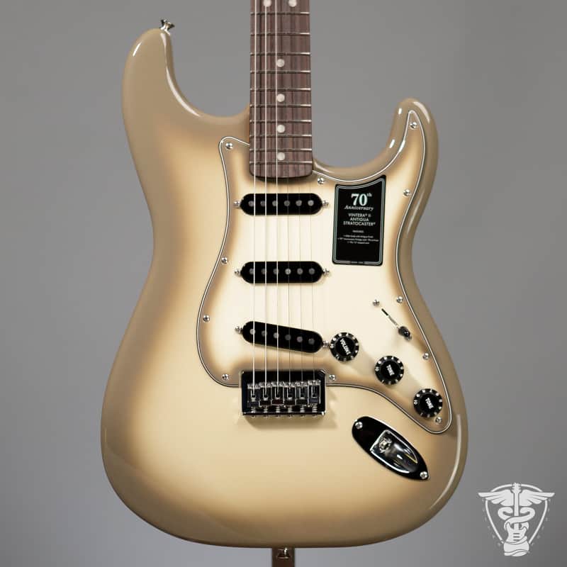 2024 Fender 70th Anniversary Vintera II Antigua Stratocaster - 7.39 LBS