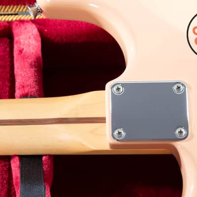 2021 Fender MIJ Japan Hybrid II Stratocaster Flamingo Pink w/ Tweed HSC image 10