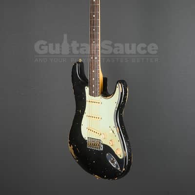 Fender Custom Shop Masterbuilt Jason Smith Stratocaster Landau 68 Relic 2020 - Black (COD 2257UG) image 5