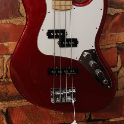 2015 Fender MIM Jazz Bass Standard - Candy Apple Red image 1