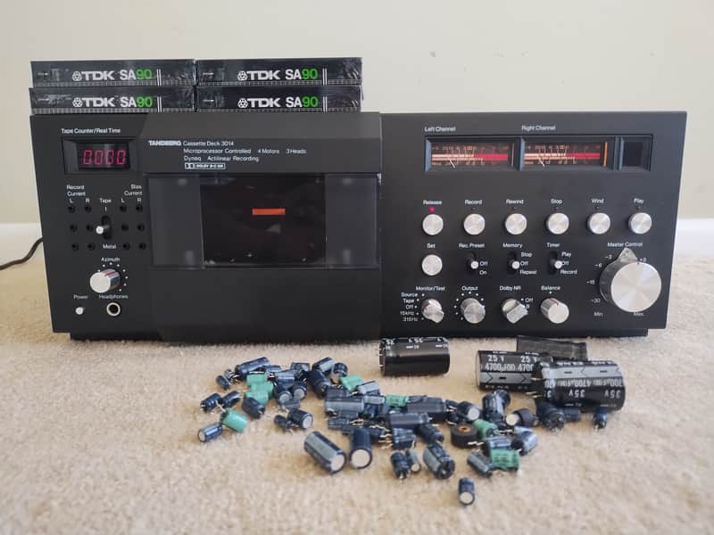 Tandberg 3014 Cassette Deck 90 Day Warranty Fully serviced | Reverb