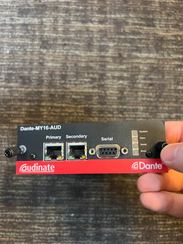 AUDINATE Dante - MY16 - AUD image 1