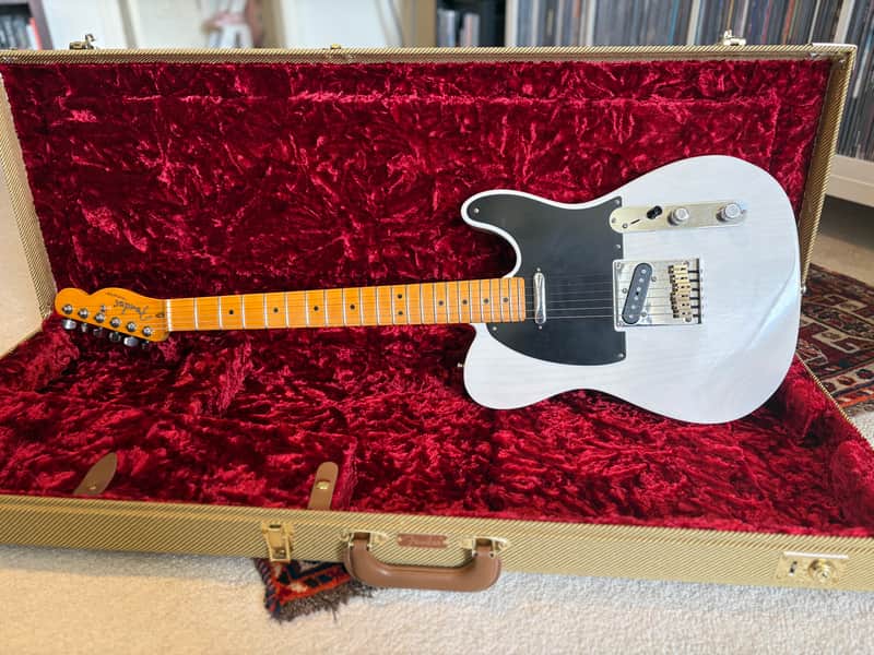 Fender American Ultra Luxe Vintage '50s Telecaster 2025 White Blonde 6.9 lbs