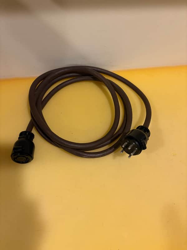 Hammond/Leslie 5 Pin Male Plug to 6 Pin Female Socket Cable - approx.  7 feet image 1