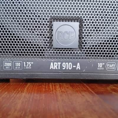 RCF ART 910-A 2-Way 2100-Watt 10" Active Loudspeaker 2021 - Present - Black image 2