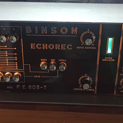 Binson Echorec P.E. 603-T tr 1971 image 1