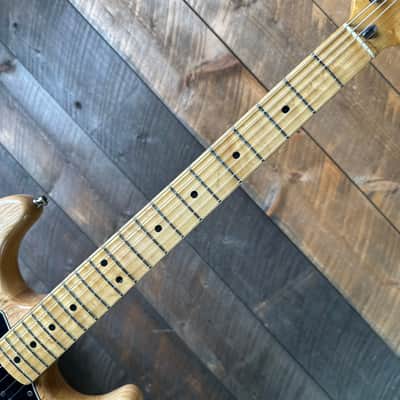 Vintage 1977 Fender Stratocaster Hardtail - Natural image 4