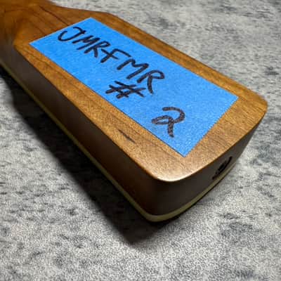 Real Life Relics Nitro 1A Curly Flame Maple Roasted Jazzmaster® Stratocaster® Style Neck Rosewood 21 Fret large Headstock JMRFMR  #2 image 5
