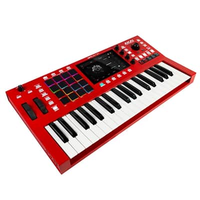 Akai Professional MPC Key 37 Production Synthesizer NEW - Red image 4