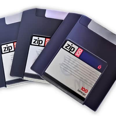 💾PAQUETE DE 7 DISQUETES USADOS DE 100 MB IOMEGA ZIP image 3