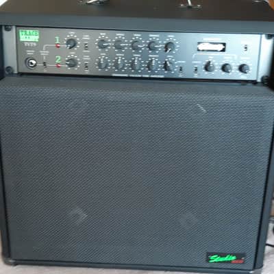 Trace Elliot Studio 80/30 1x12 electric guitar amplifier, Hybrid, with all tube TVT9 preamp and solidstate power section - Black image 1