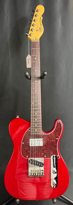 G&L Tribute ASAT Classic Bluesboy Electric Guitar Candy Apple Red Finish image 1