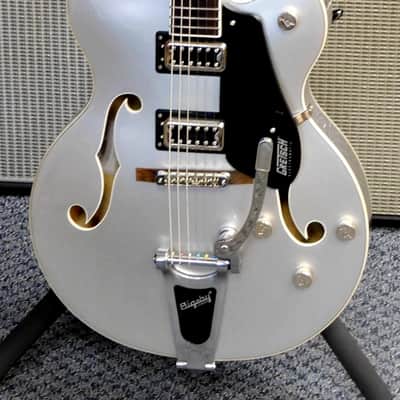 2022 Gretsch G5420T Electromatic Hollowbody Single-cut Electric Guitar w/Bigsby! Airline Silver! VERY NICE!!! image 1