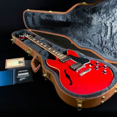 Gibson Memphis ES-339 with Block Inlays 2015 Satin Cherry image 8