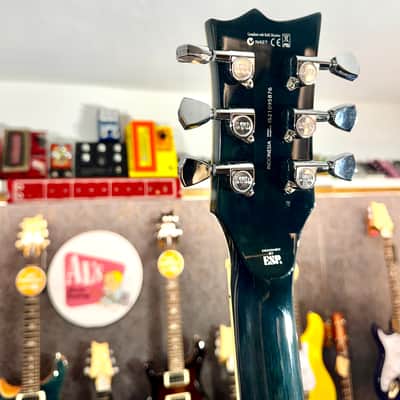 ESP LTD EC 256FM CB ZURDO / LEFTY/ GAUCHER - COBALT BLUE image 11