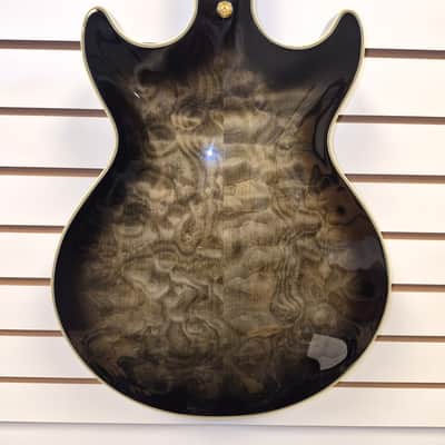 Ibanez AM93 TKS 5B-01 Trans Black Semi-Hollow Electric Guitar image 9