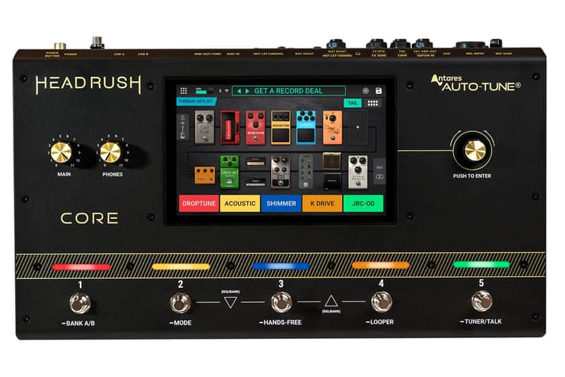 Headrush Core - guitar multi-effects and amp modeler pedal image 1