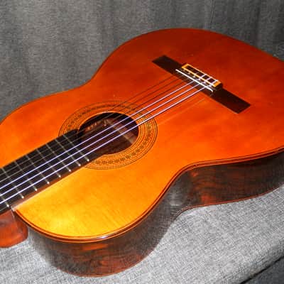SHUNPEI NISHINO 15 1974 - YAMAHA GC70 CLASS CLASSICAL CONCERT GUITAR - SPRUCE/BRAZILIAN ROSEWOOD image 7