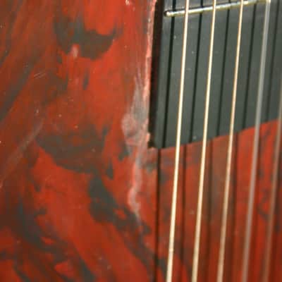*LOOK* Emenee Tiger Plastic Guitar COOL Vintage 1960's image 16