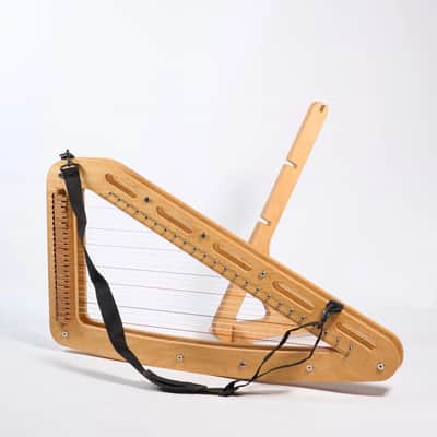 Harp-E Plug & Play Electric Harp V4 - Natural, Includes Case & Stand image 2