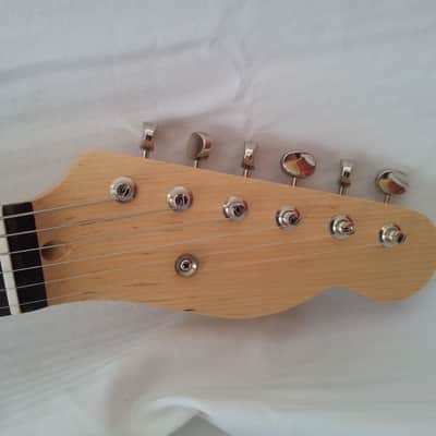 palm guitar studio "tele" 2013 surf green image 4