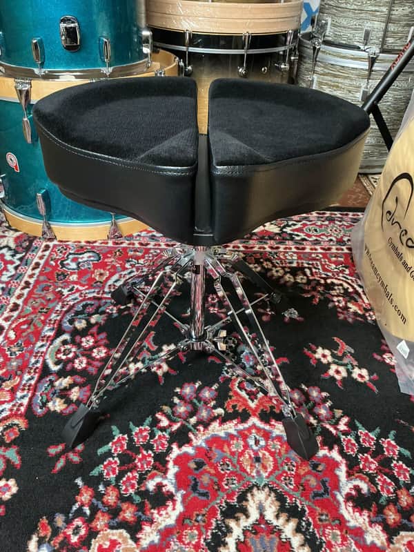 Ahead Spinal-G 4-leg Drum Throne with Saddle Seat 2026 - Black image 1