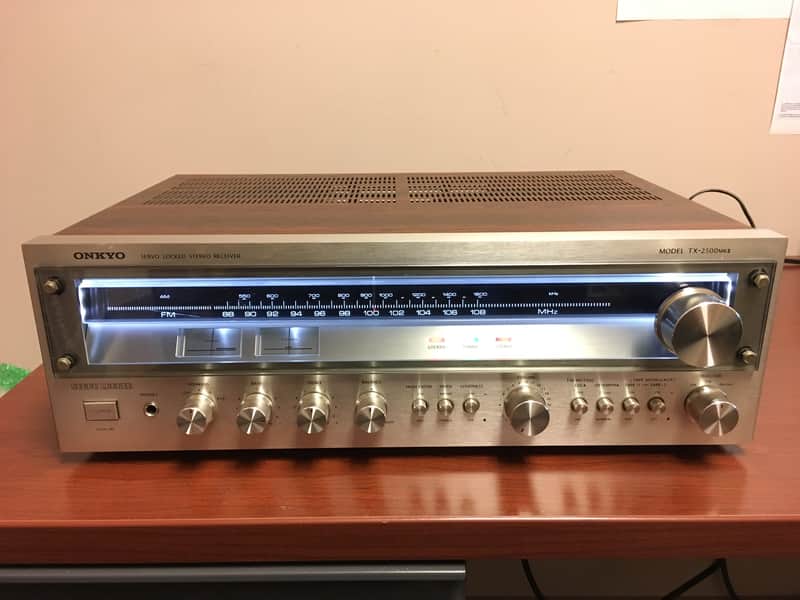 Vintage Onkyo TX-2500 MKII - Restored - Fully Functional - Great Sound image 1
