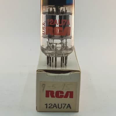 RCA 12AU7A/GREY PLATES/MAXI PREAMP TESTED image 1