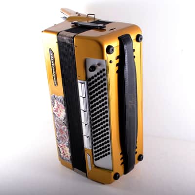 Custom Made Top Professional ACCORDION WELTMEISTER STELLA 120 bass, 16 reg. + Hard Case & New High Quality Leather Shoulder Straps ~ Refurbished - Certificate -VIDEO image 6