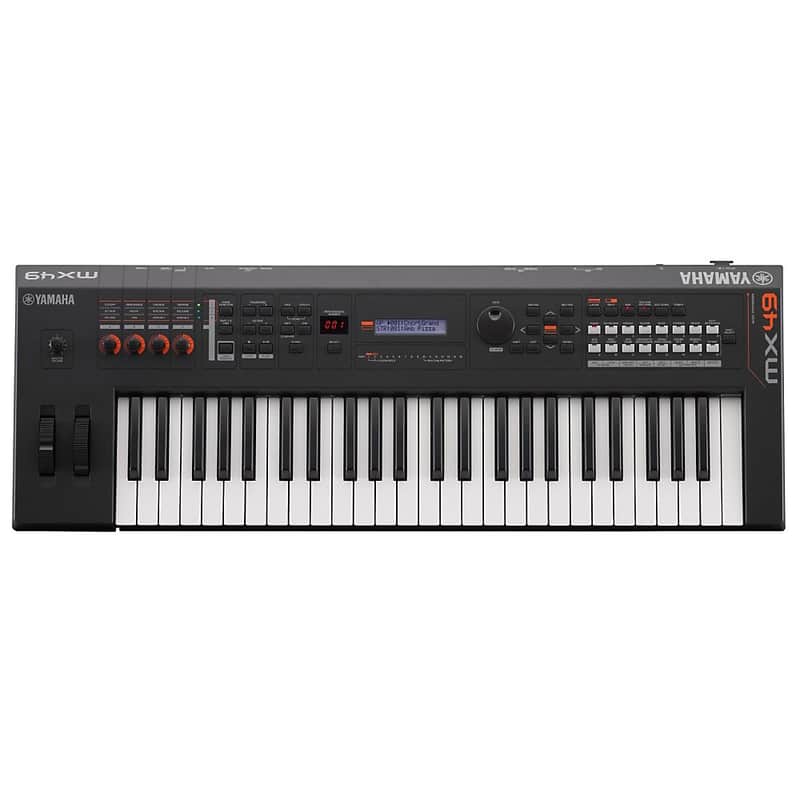 Yamaha MX49 49-Key Music Production Synthesizer - Regular Black image 1