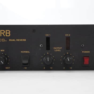Accutronics AccuVerb Tube Line Preamp Dual Channel Spring Reverb Unit #52589 image 5