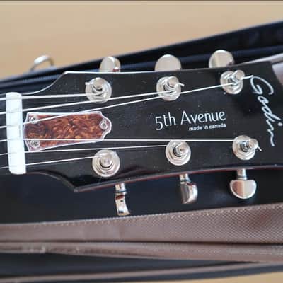 Godin 5th Avenue Uptown Custom - Havana Burst kg 2,75 image 8