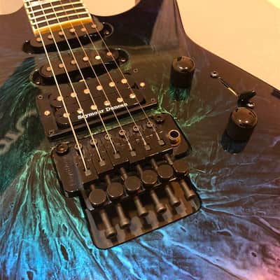 Jackson SL1 Soloist Eerie Dess Swirl | Made In USA 2000 | hardshell case image 4