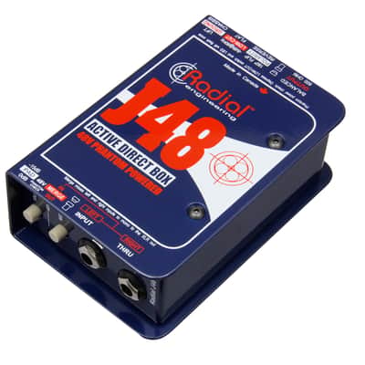 Radial J48 Active Direct Box - Blue image 2