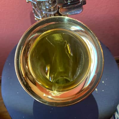 Selmer AS600 Student Model Alto Sax 2010s - Clear-Lacquered Brass image 4