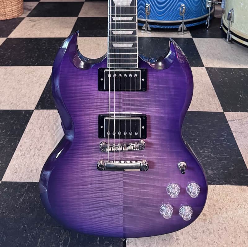33% Off Epiphone SG Modern Figured - Purple Burst