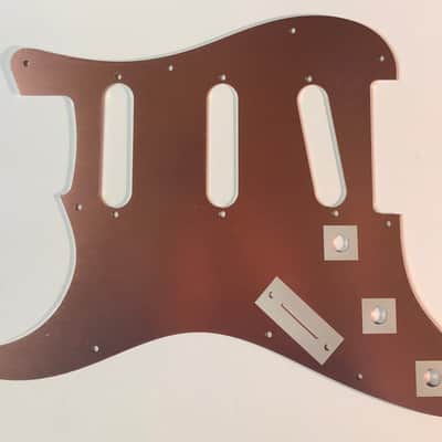 Stratocaster Style Aluminum Pickguard - 2026 - Rose Gold image 5