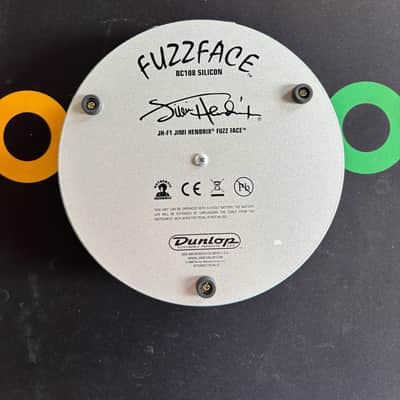 Dunlop Fuzzface JH-F1 2006-Present - Turquoise Hammertone image 4